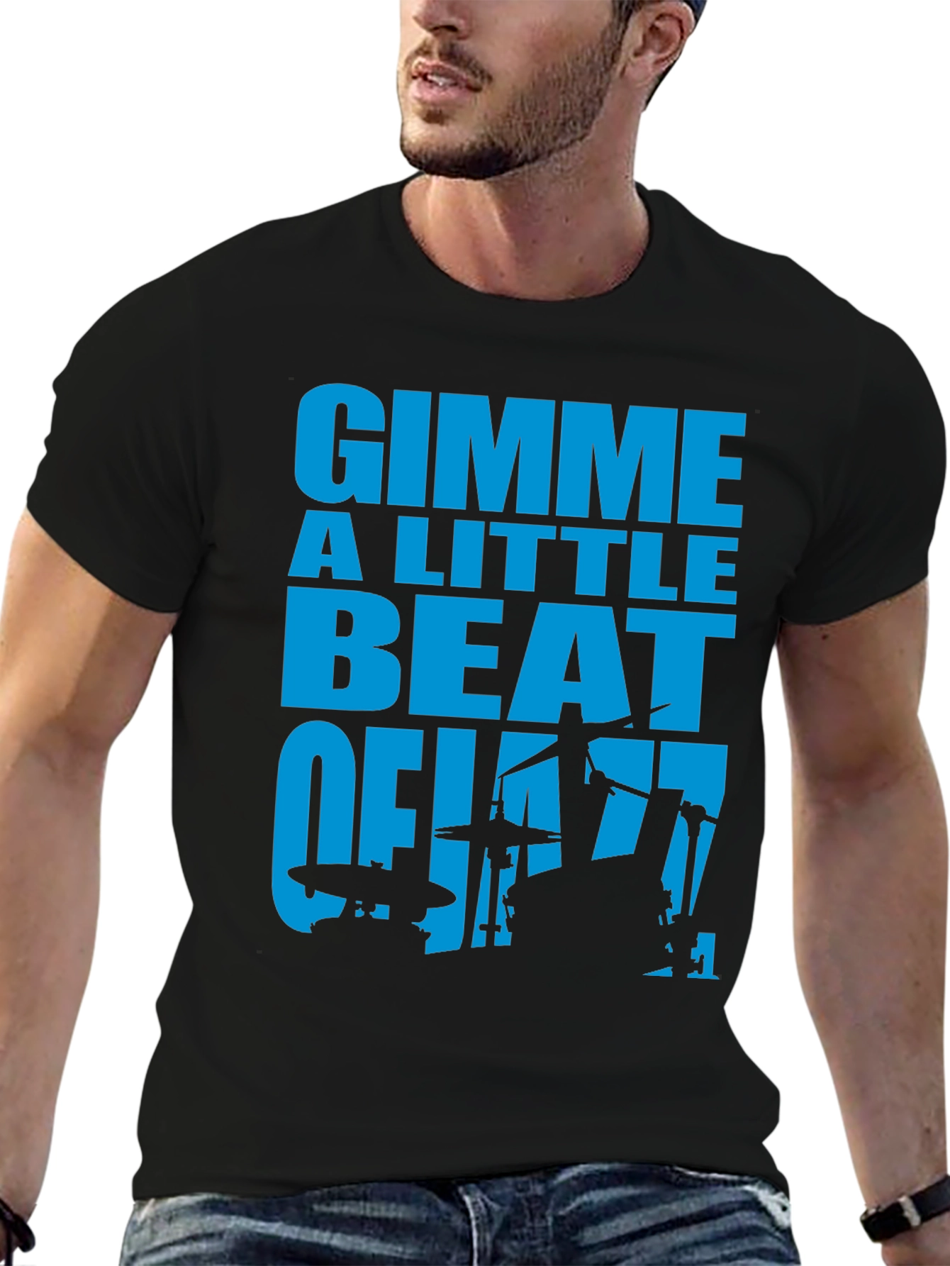 Gimme A Little Beat of Jazz Graphic T-Shirt