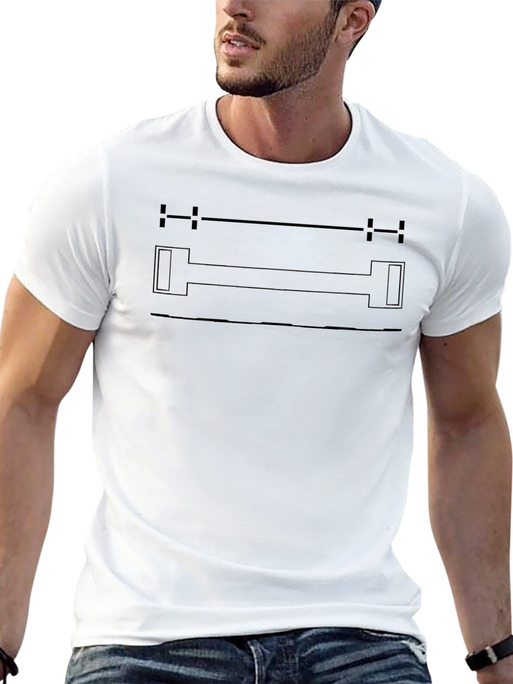 Swimming Pool Lane Line T-Shirt
