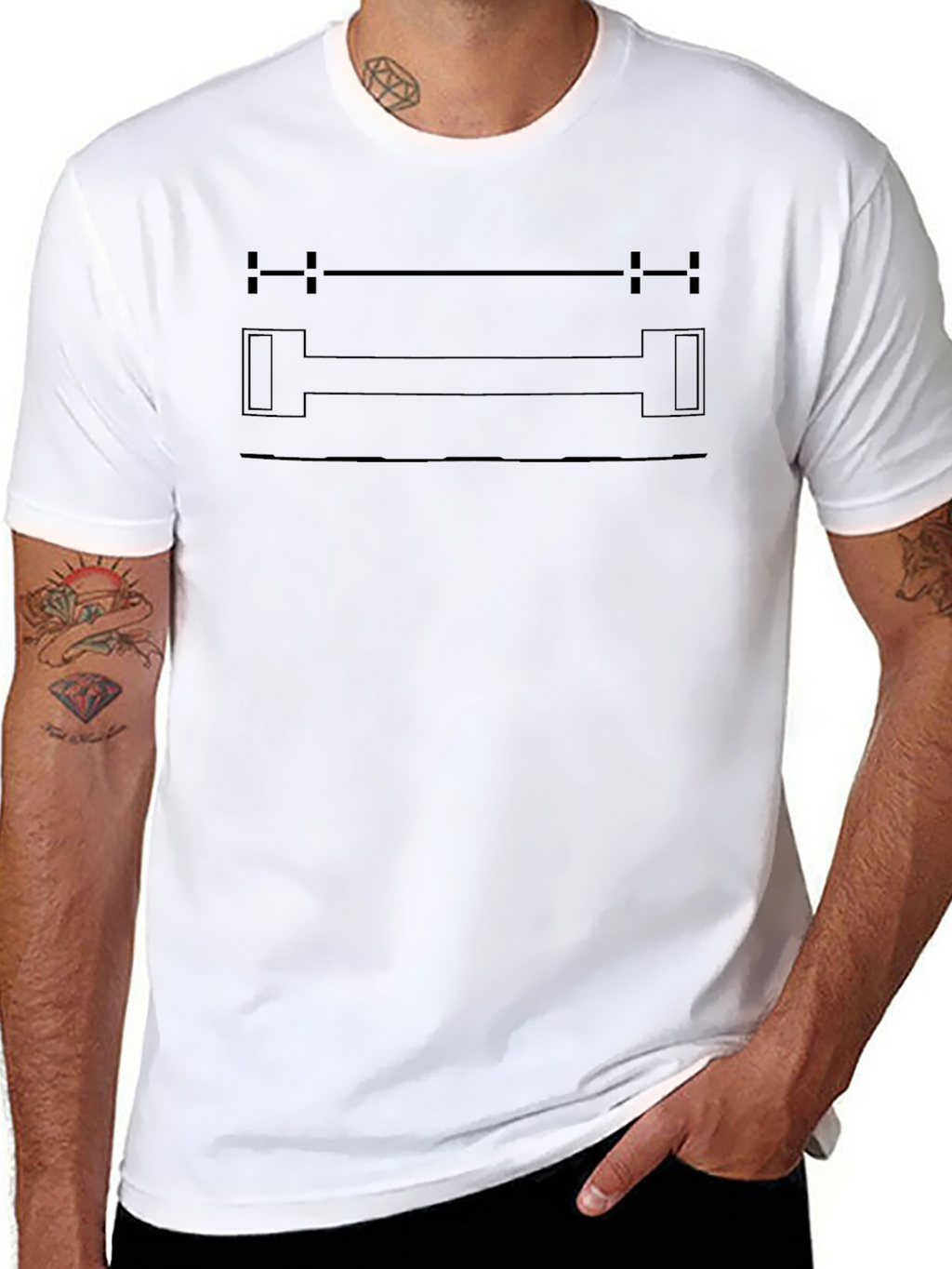 Swimming Pool Lane Line T-Shirt