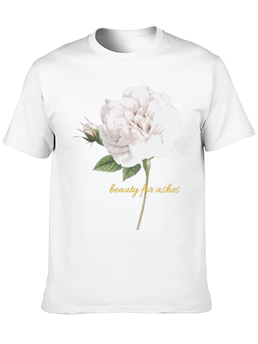 Beauty for Ashes Rose Graphic Tee