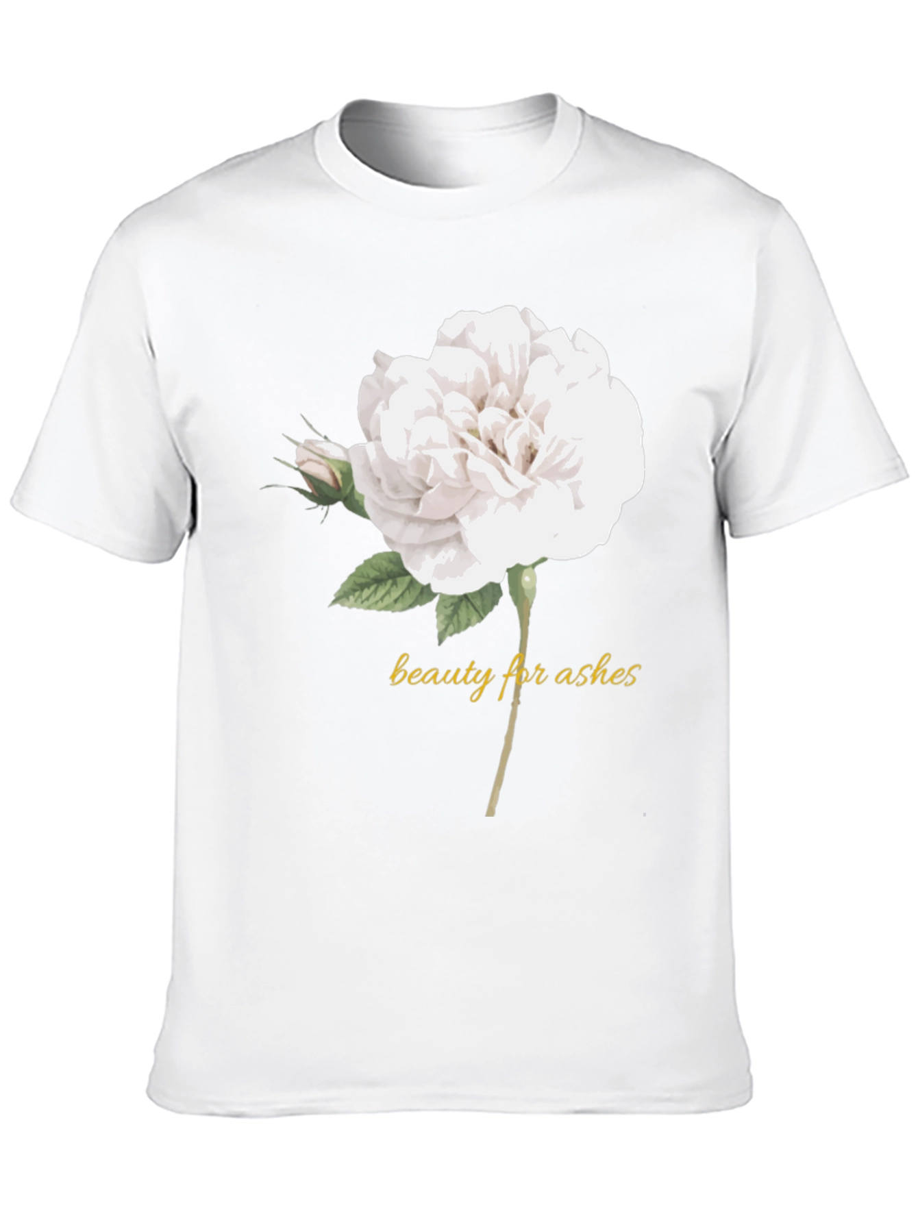 Beauty for Ashes Rose Graphic Tee