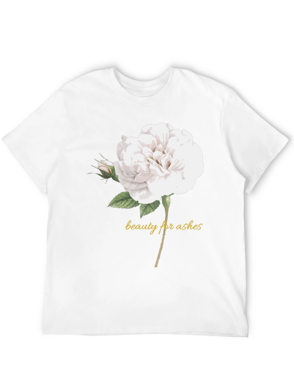Beauty for Ashes Rose Graphic Tee