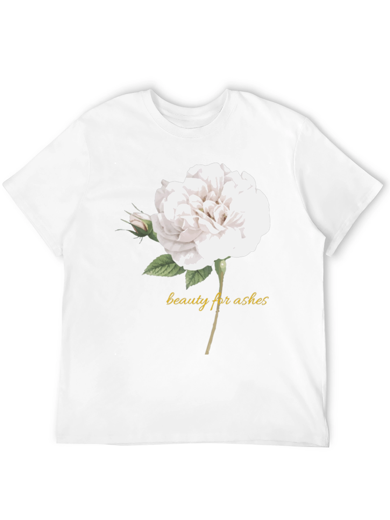 Beauty for Ashes Rose Graphic Tee