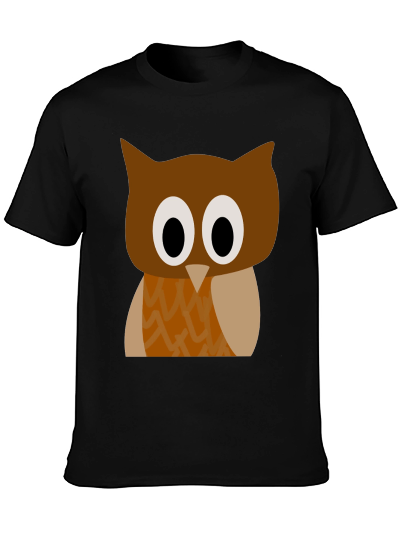 Funny Cartoon Owl Graphic T-Shirt