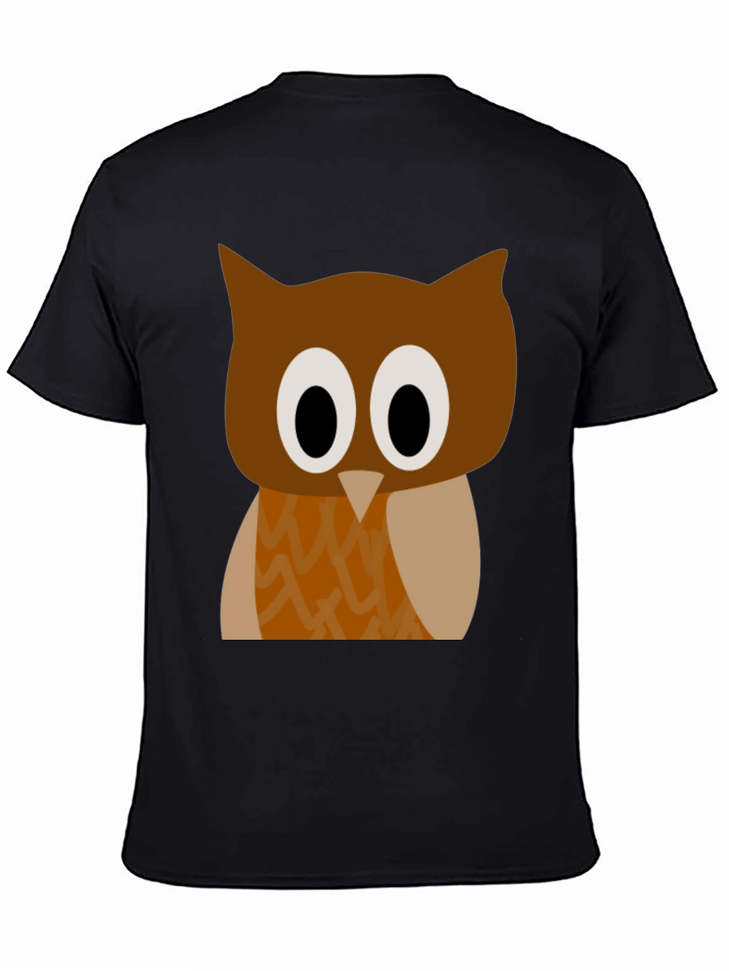 Funny Cartoon Owl Graphic T-Shirt