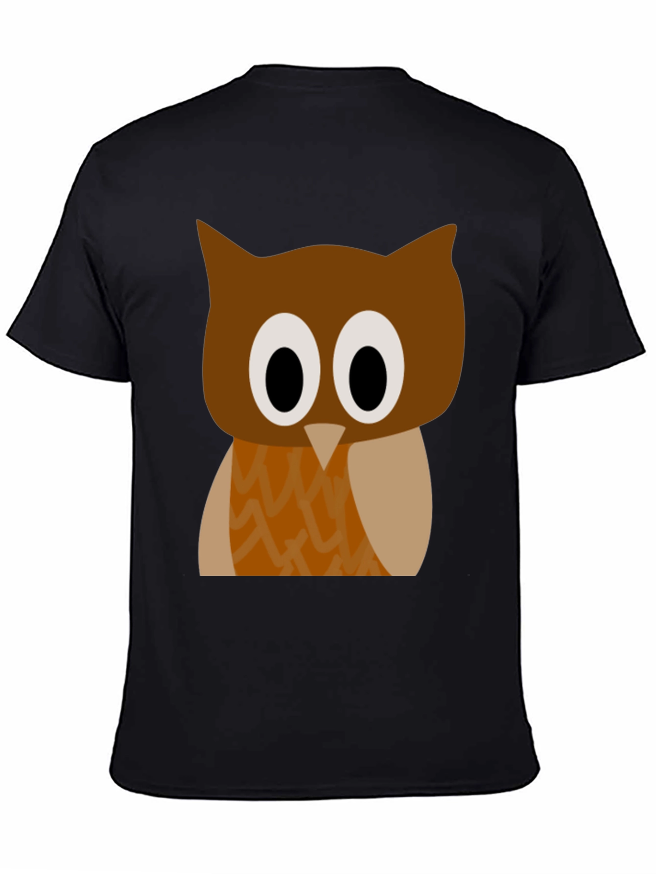 Funny Cartoon Owl Graphic T-Shirt