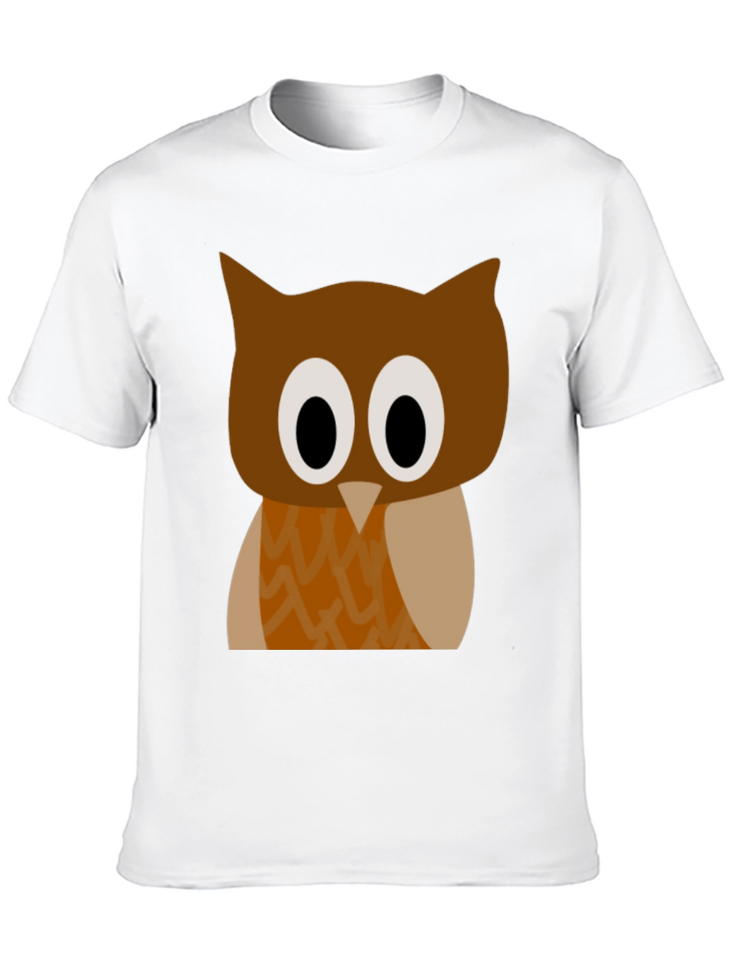 Funny Cartoon Owl Graphic T-Shirt