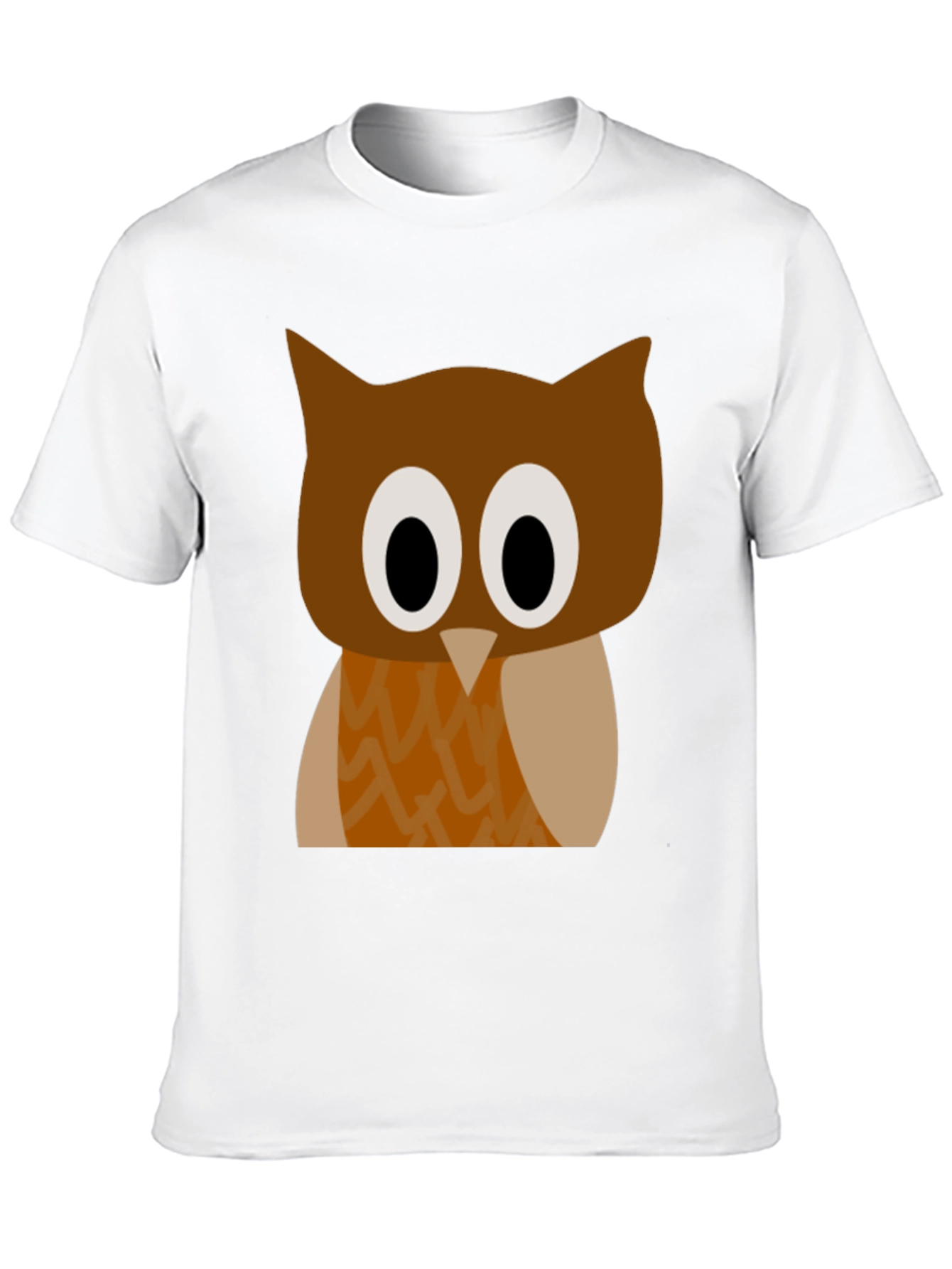 Funny Cartoon Owl Graphic T-Shirt