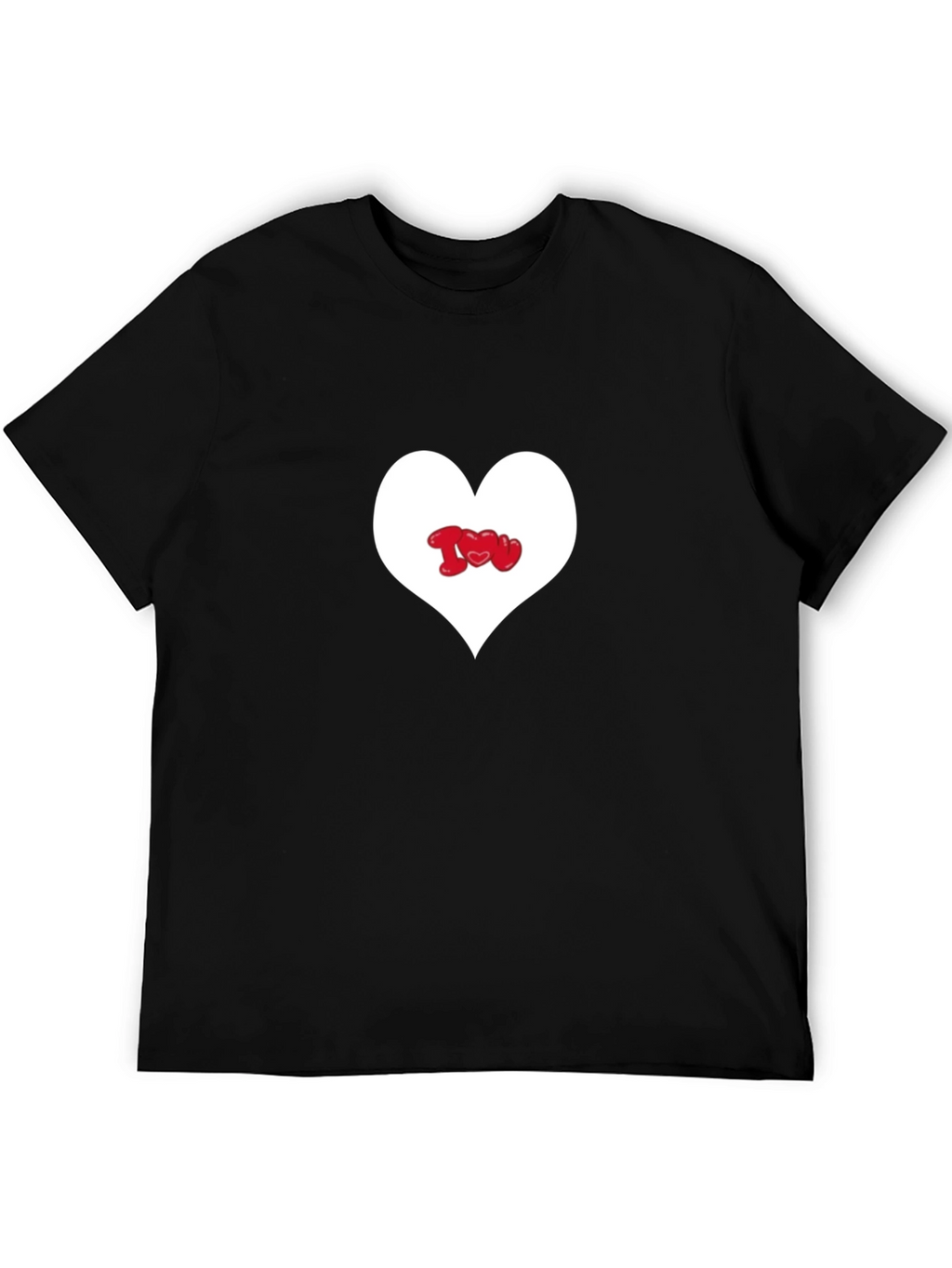 Heart I Love You Graphic Tee