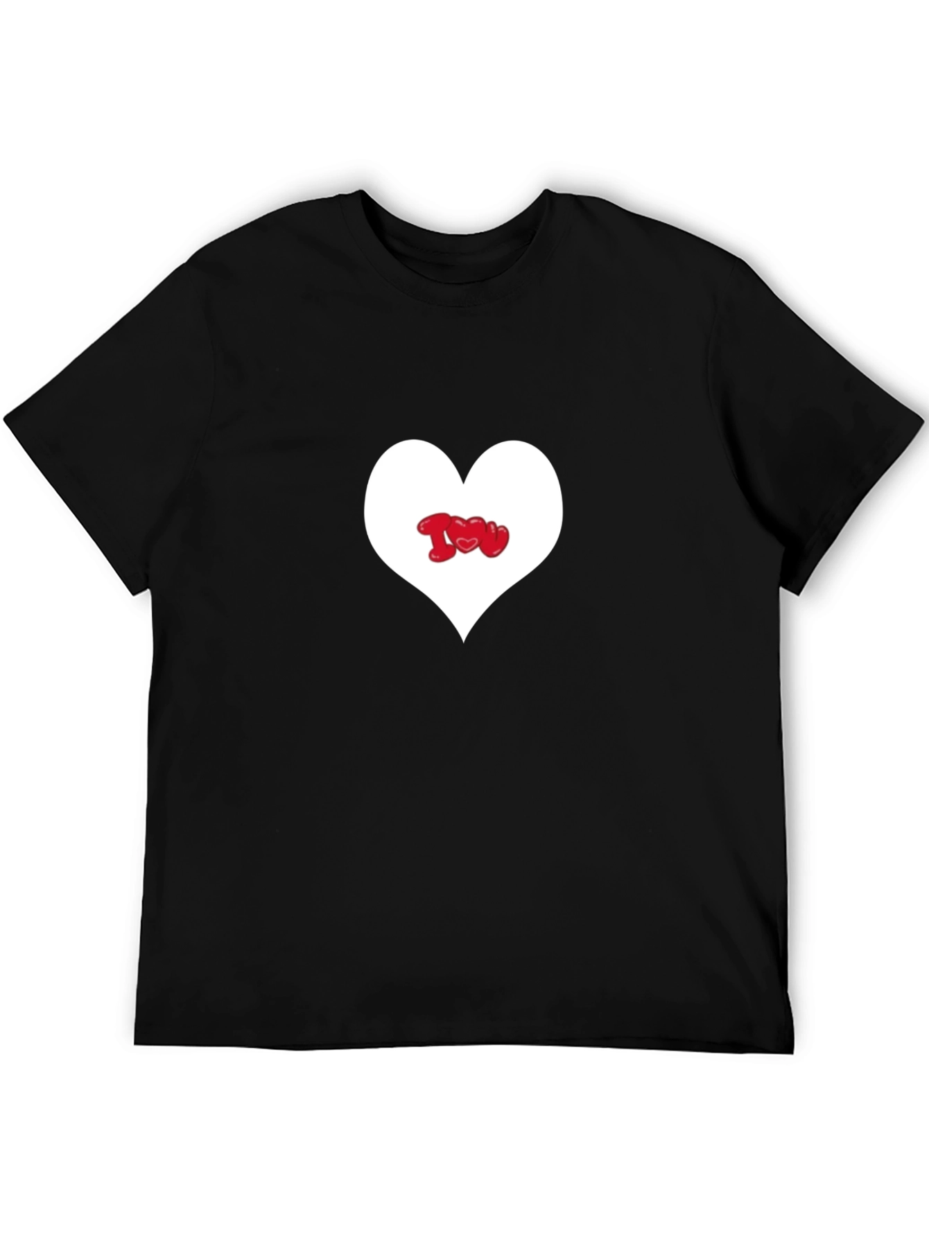 Heart I Love You Graphic Tee