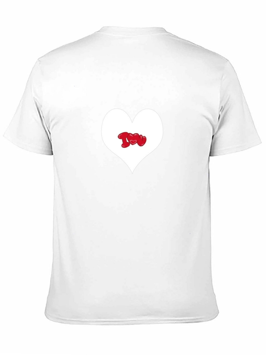 Heart I Love You Graphic Tee