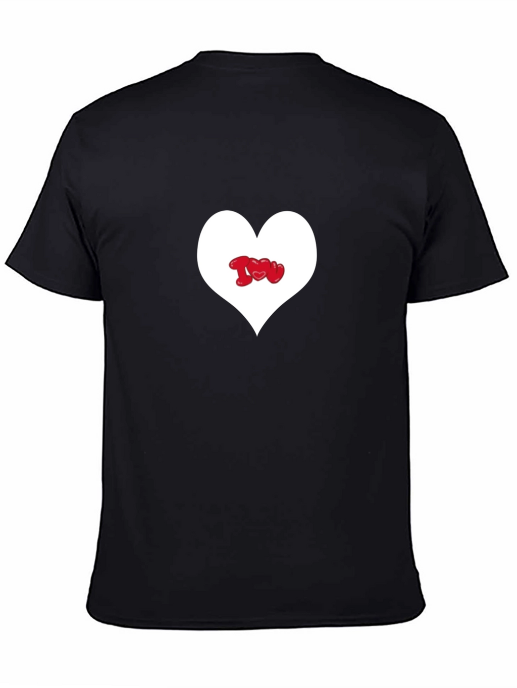 Heart I Love You Graphic Tee