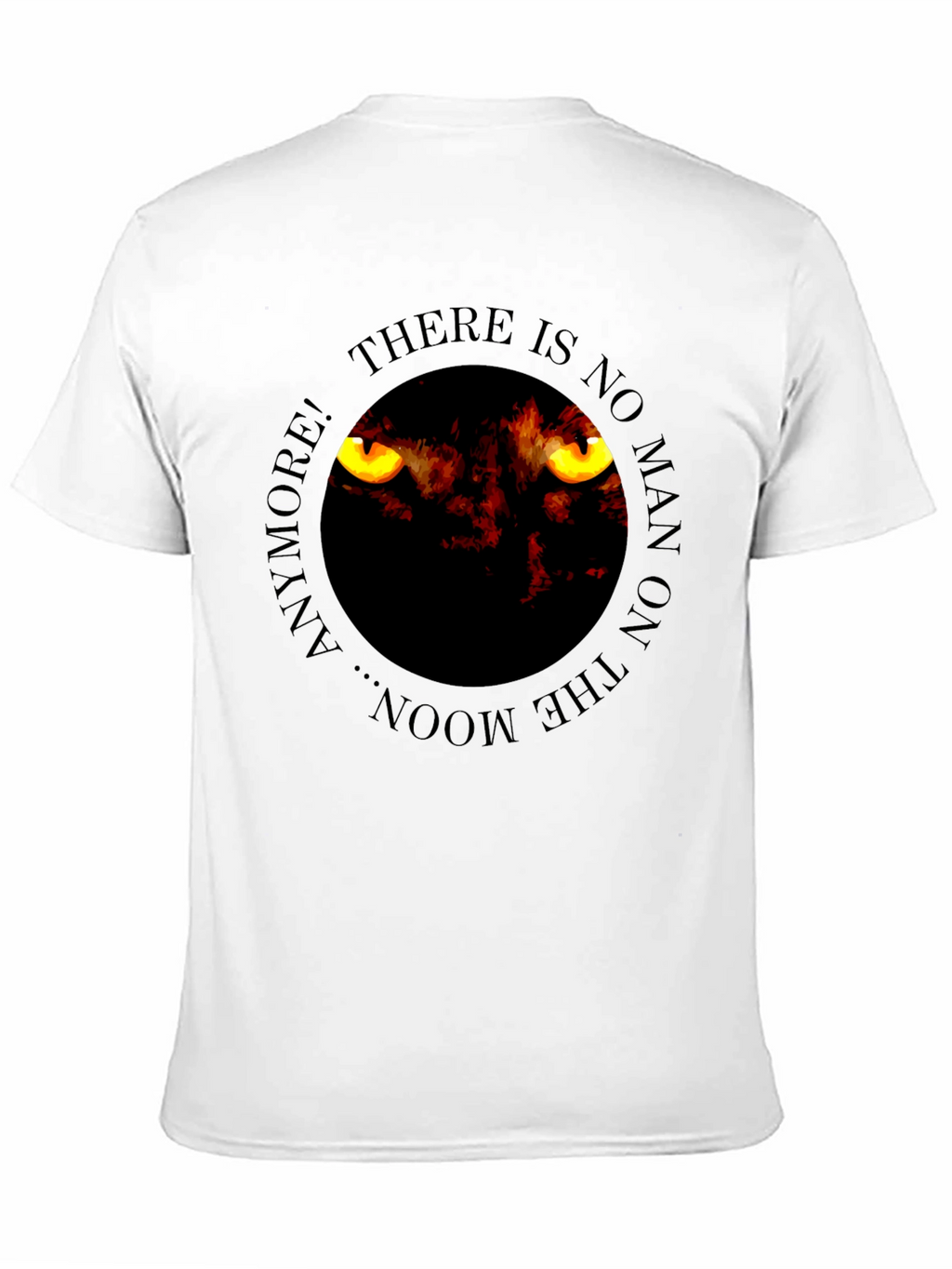 Moon Cat Graphic Tee - Unleash Your Inner Beast