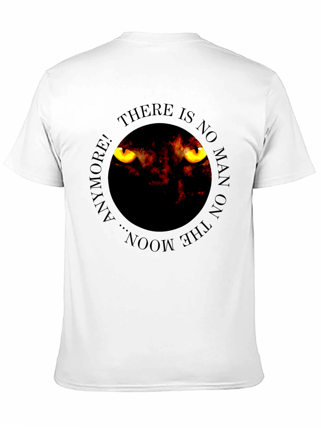 Moon Cat Graphic Tee - Unleash Your Inner Beast