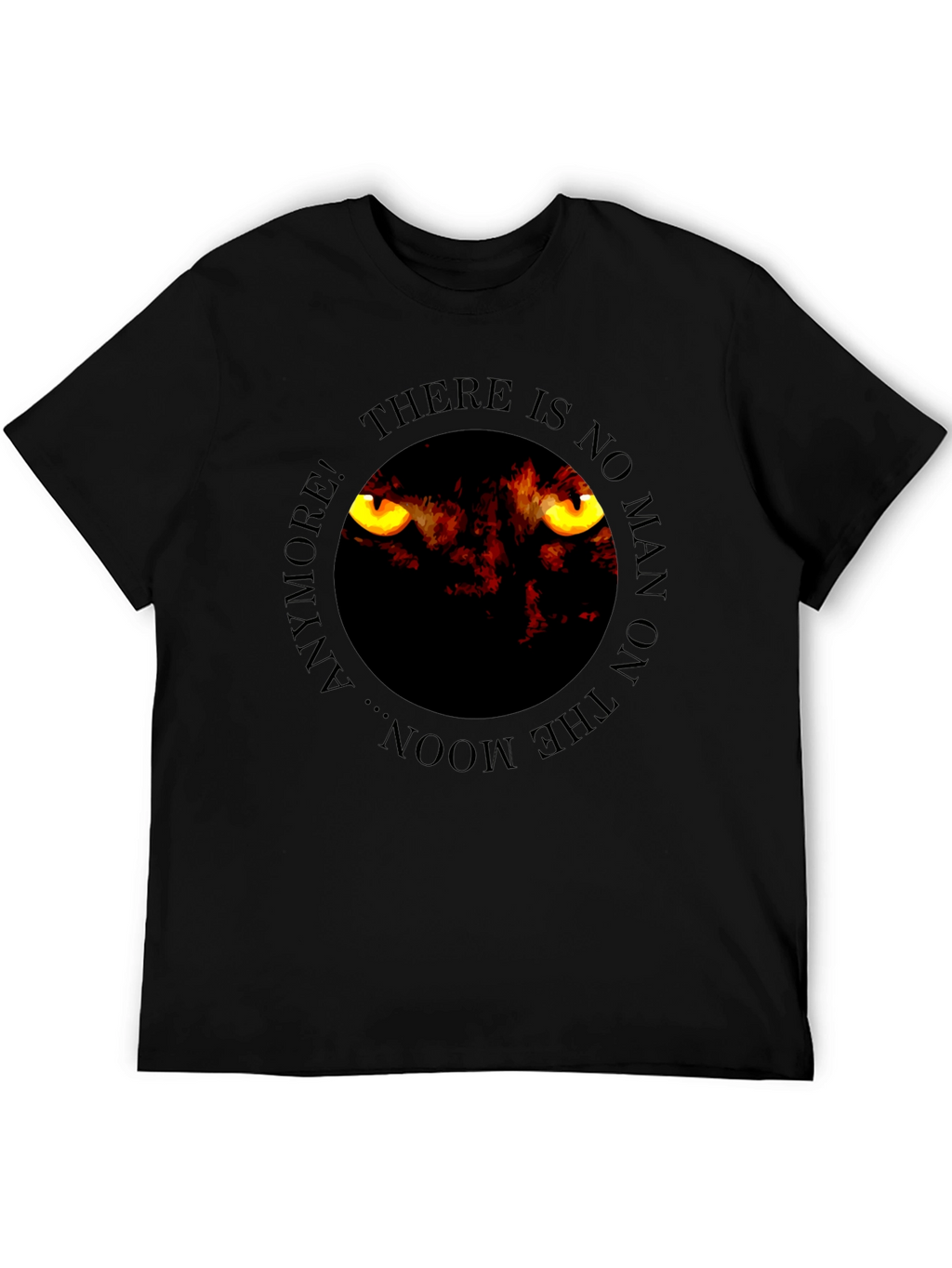 Moon Cat Graphic Tee - Unleash Your Inner Beast