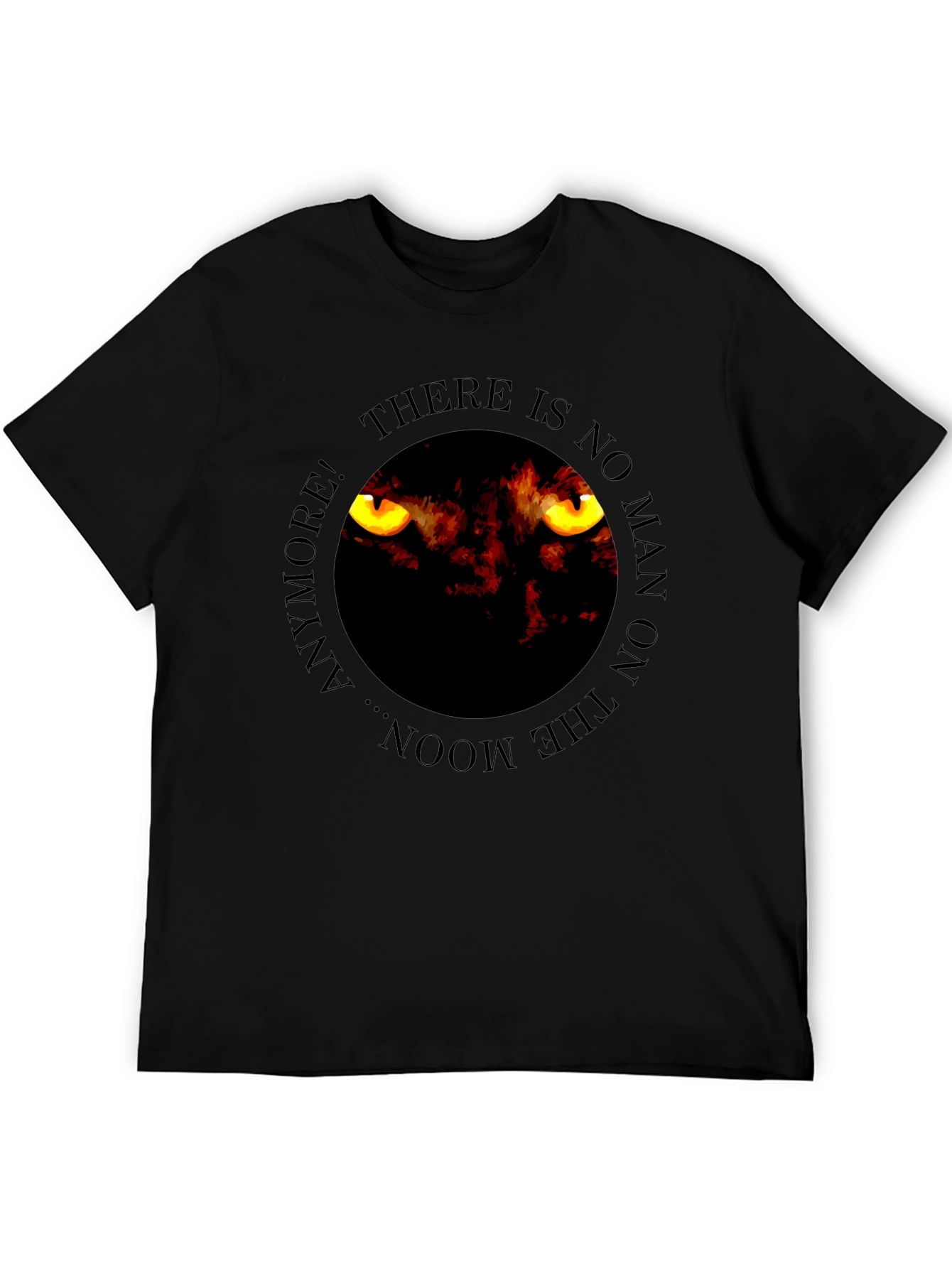 Moon Cat Graphic Tee - Unleash Your Inner Beast