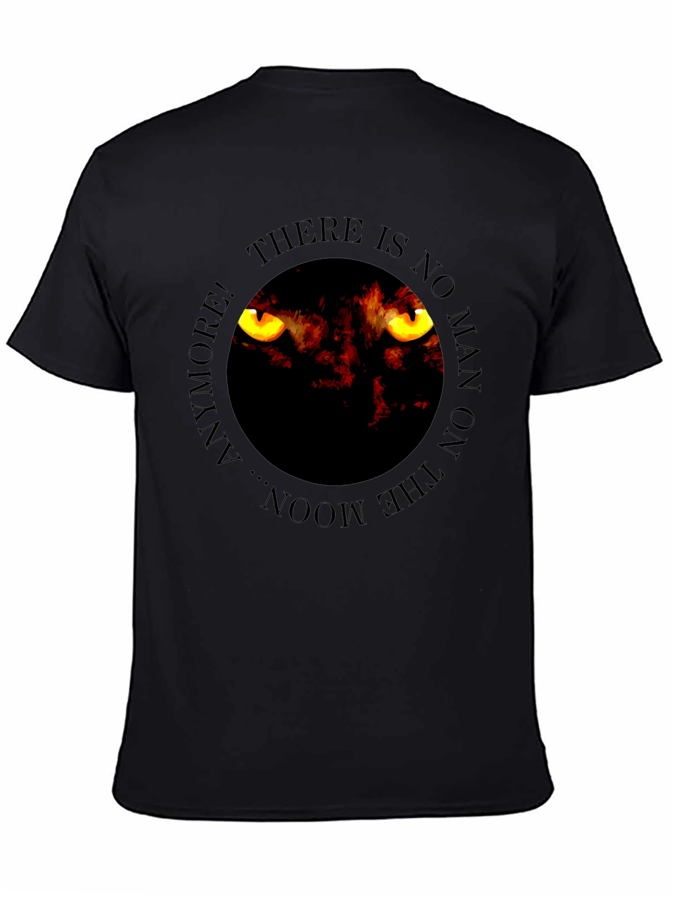 Moon Cat Graphic Tee - Unleash Your Inner Beast