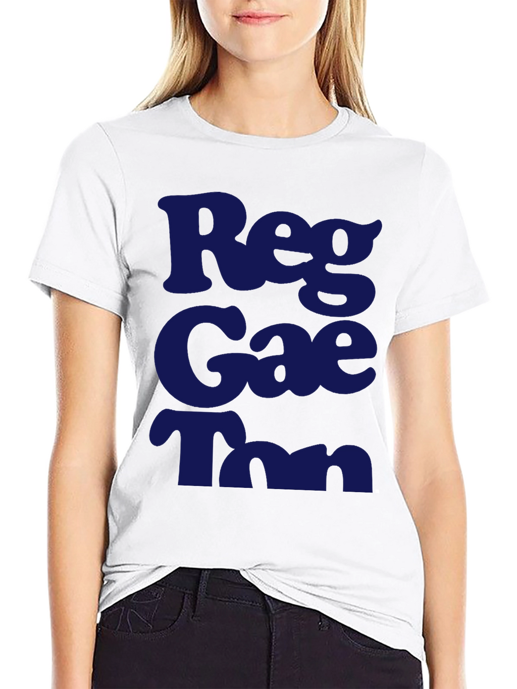 Reggae T-Shirt - Black Crew Neck Graphic Tee