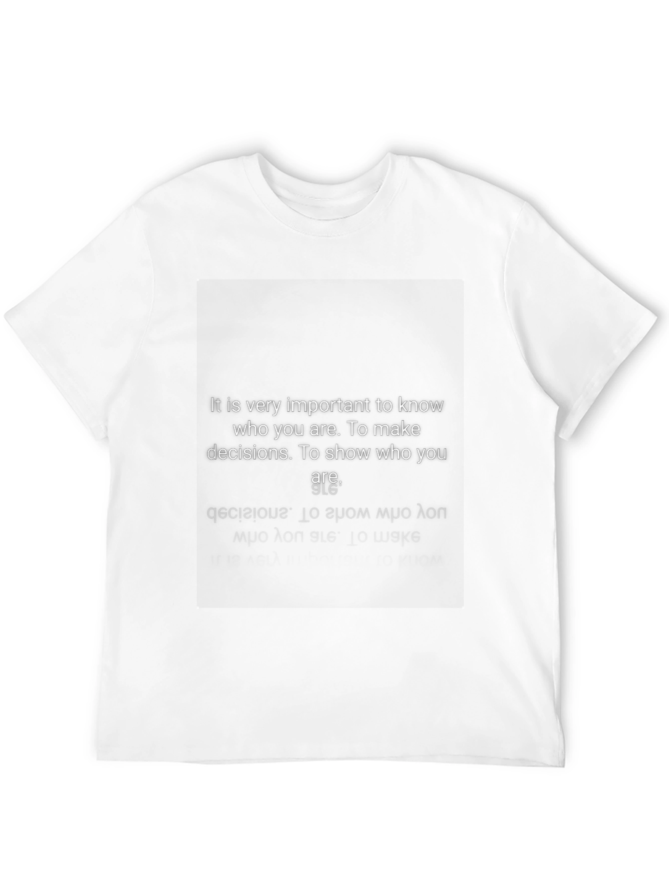 Inspirational Quote T-Shirt - Know Yourself