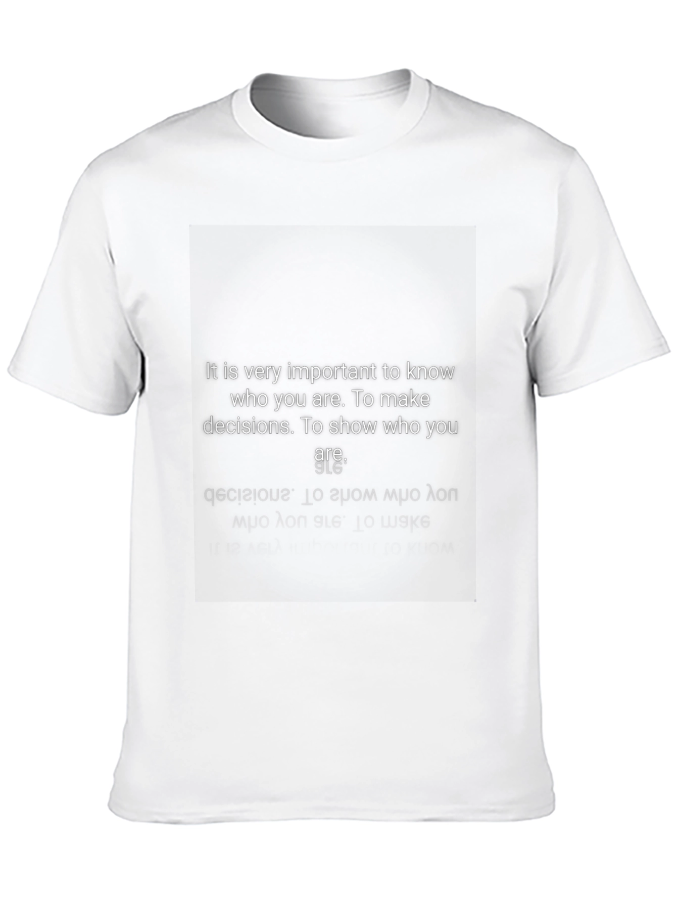 Inspirational Quote T-Shirt - Know Yourself