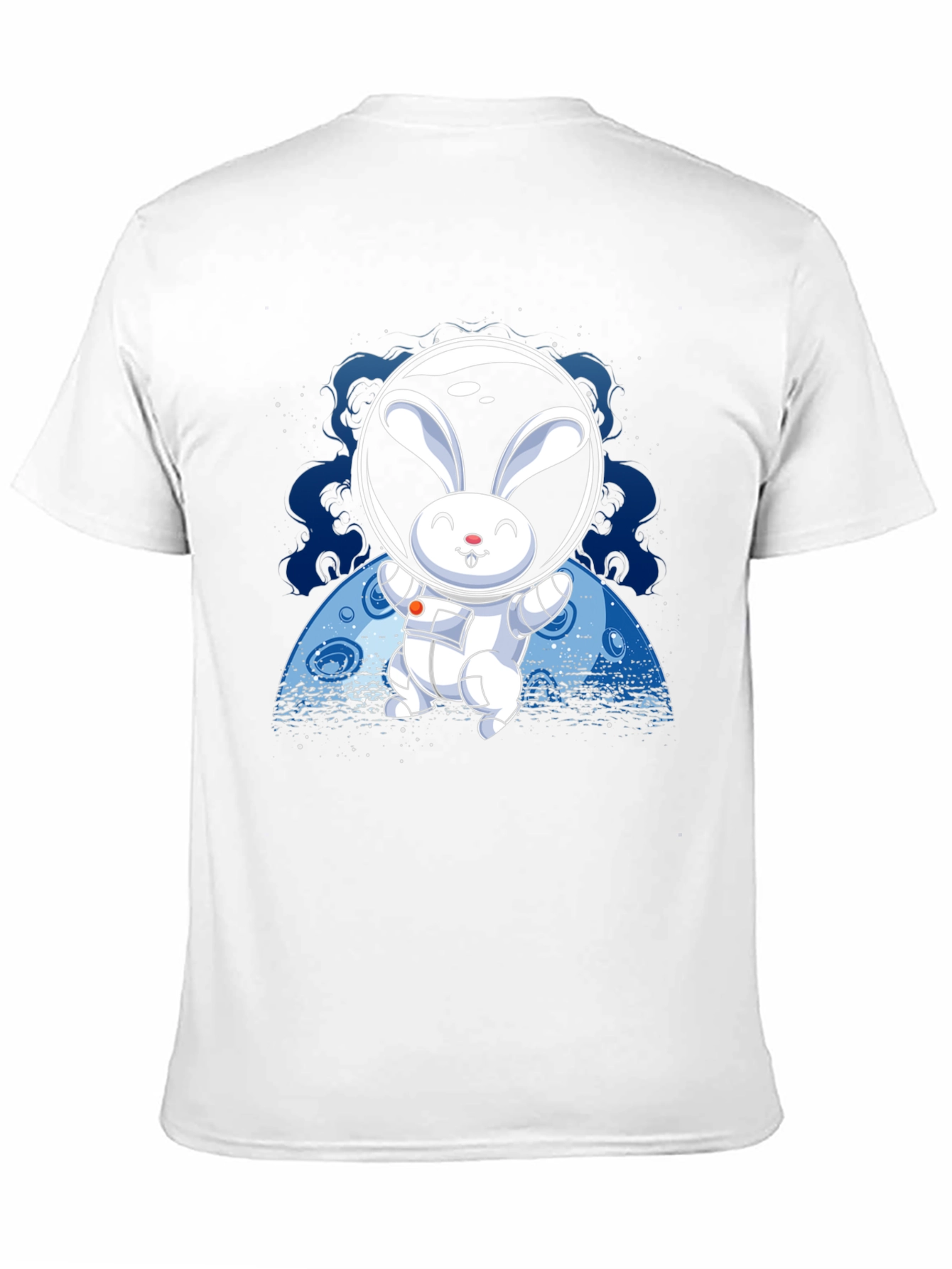Rabbit Astronaut Graphic T-Shirt