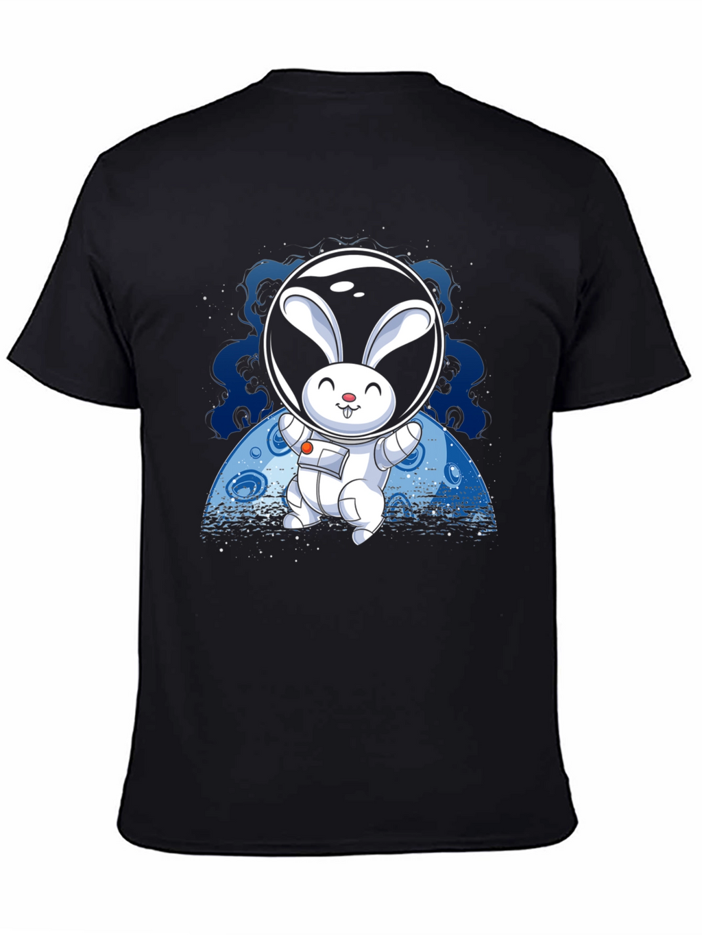 Rabbit Astronaut Graphic T-Shirt