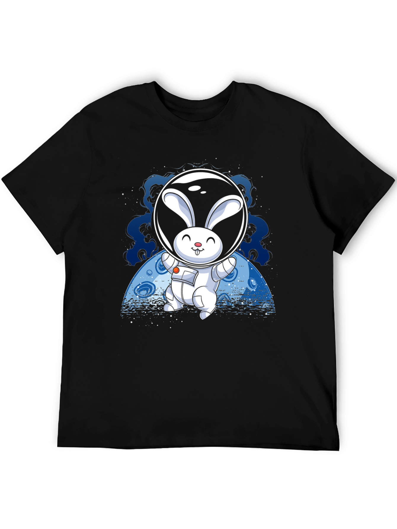 Rabbit Astronaut Graphic T-Shirt