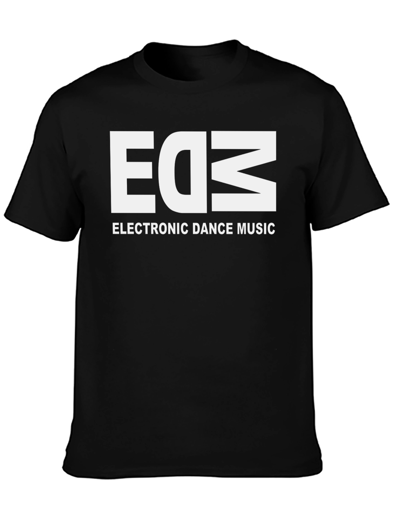 EDM Electronic Dance Music Black T-Shirt