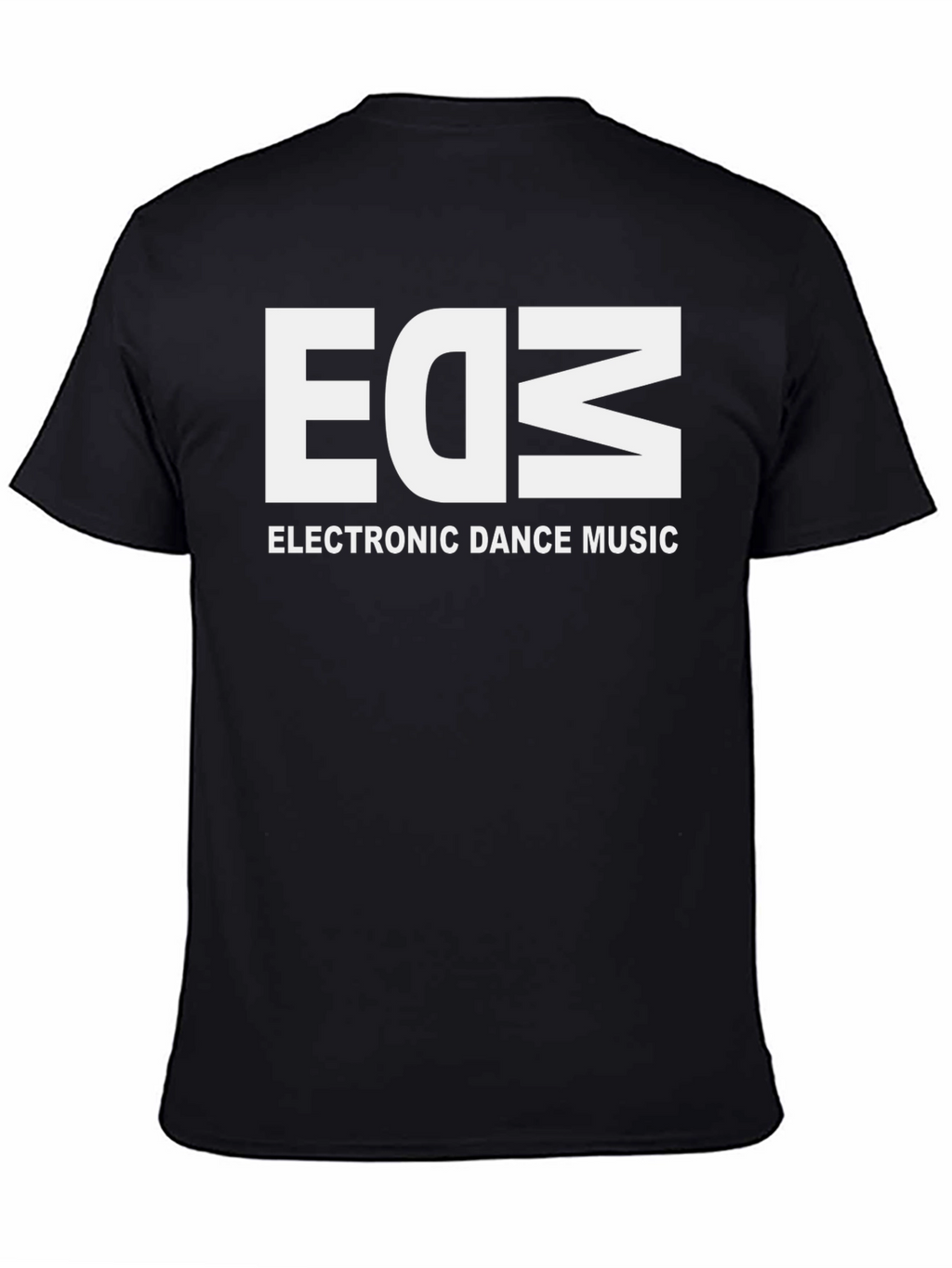 EDM Electronic Dance Music Black T-Shirt