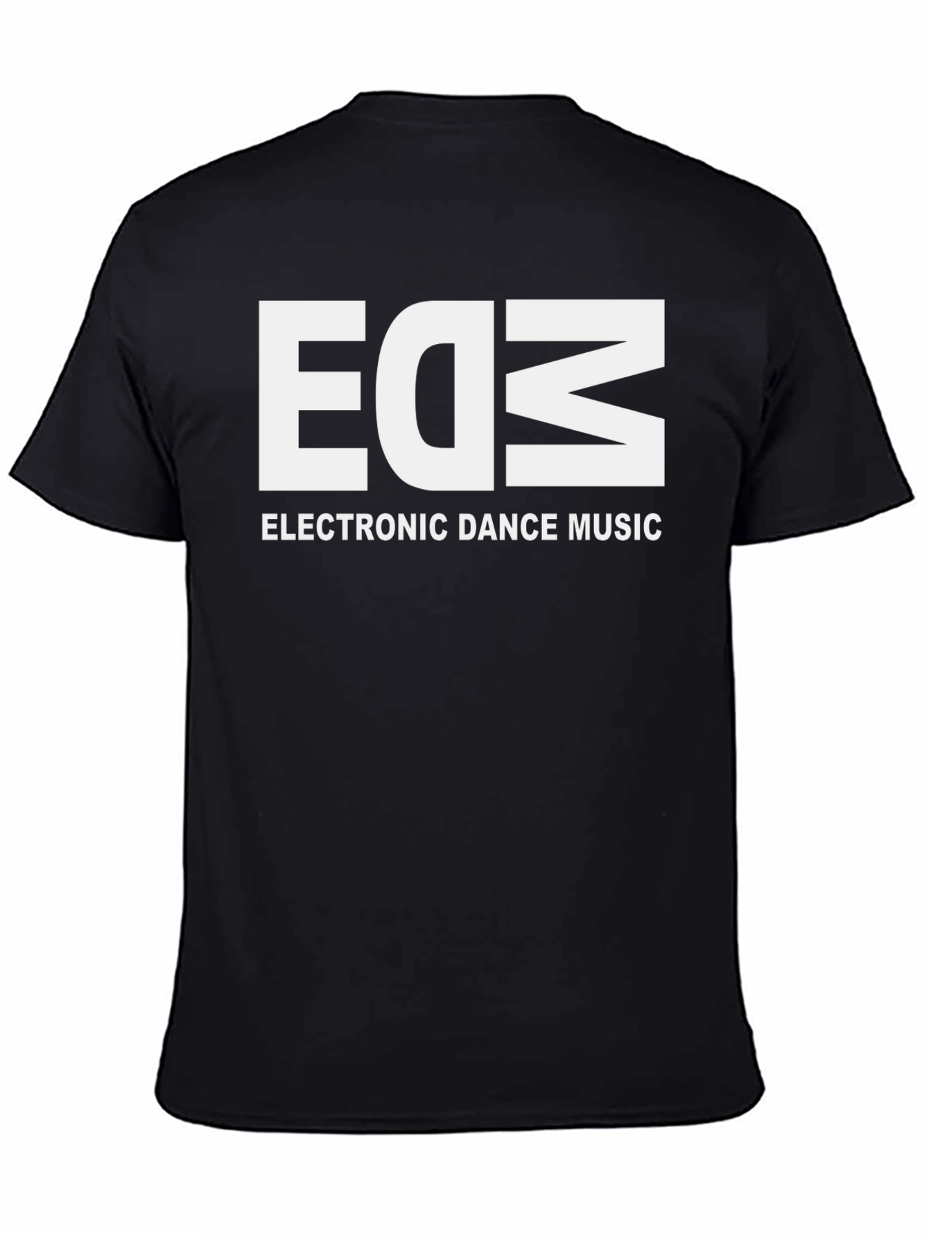 EDM Electronic Dance Music Black T-Shirt
