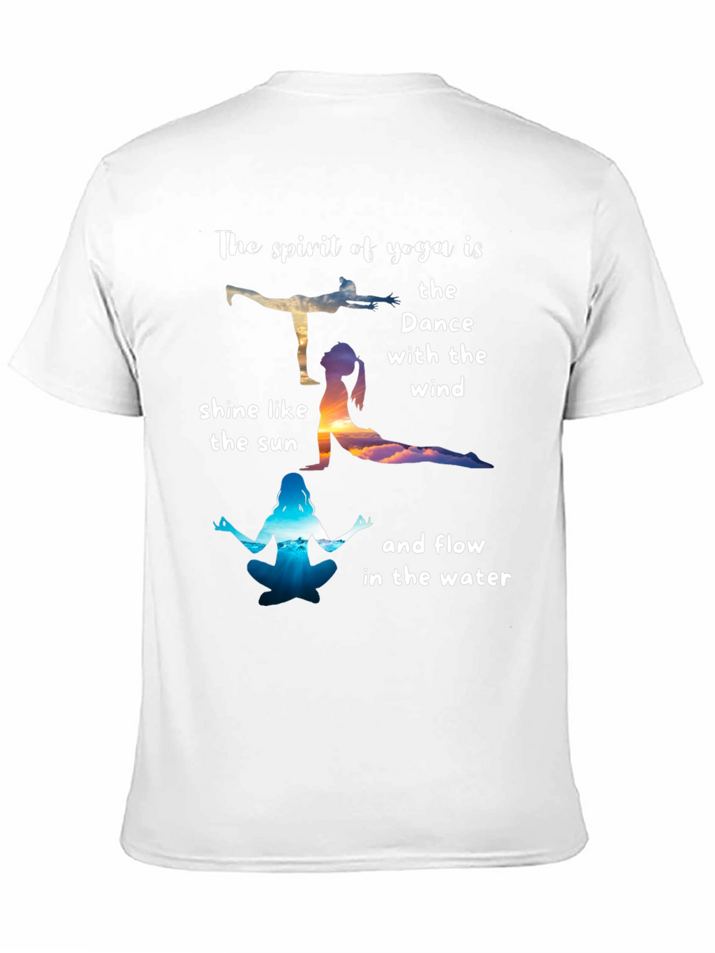 Yoga Spirit T-Shirt: Dance with the Wind Tee