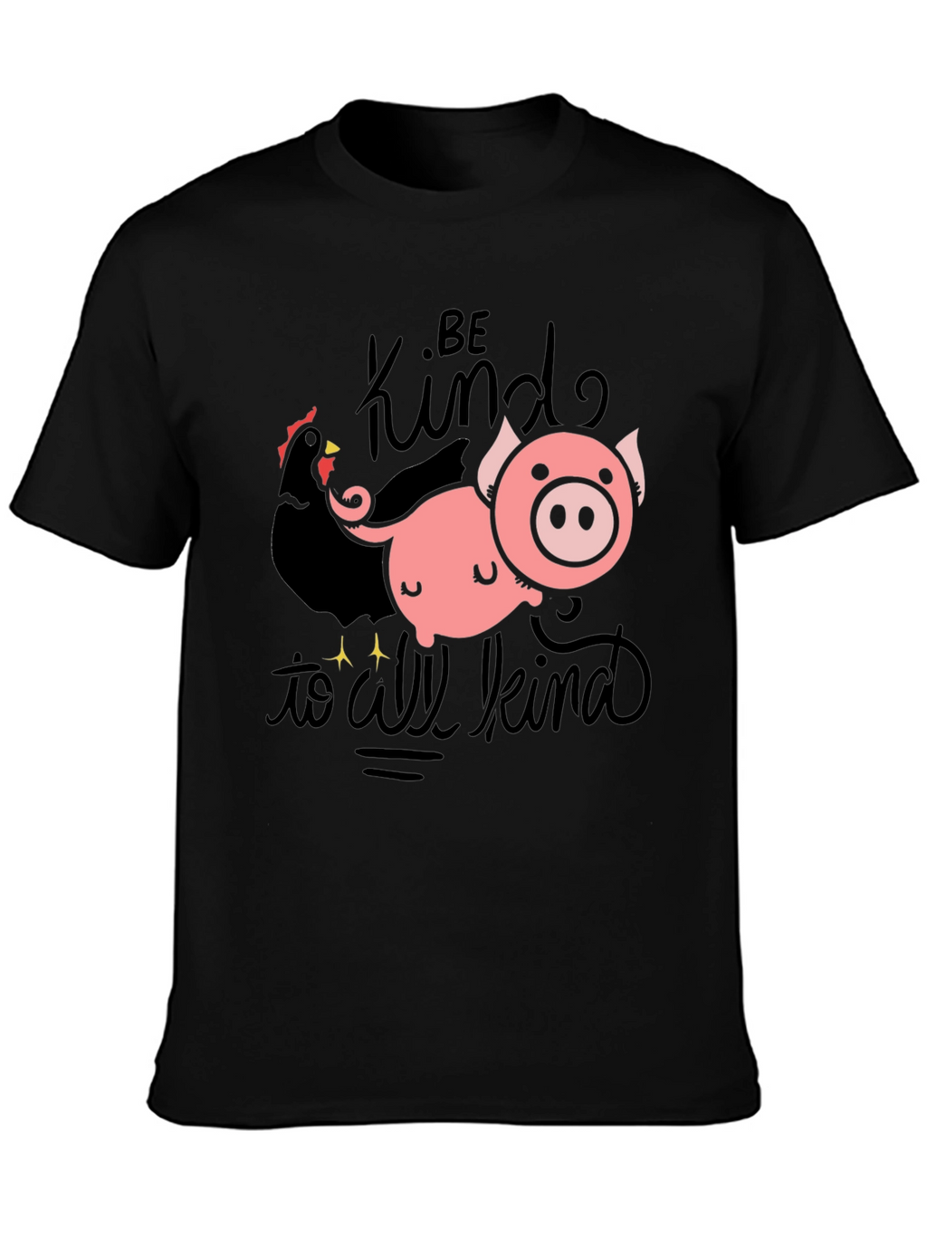 Be Kind to All Kind Black T-Shirt