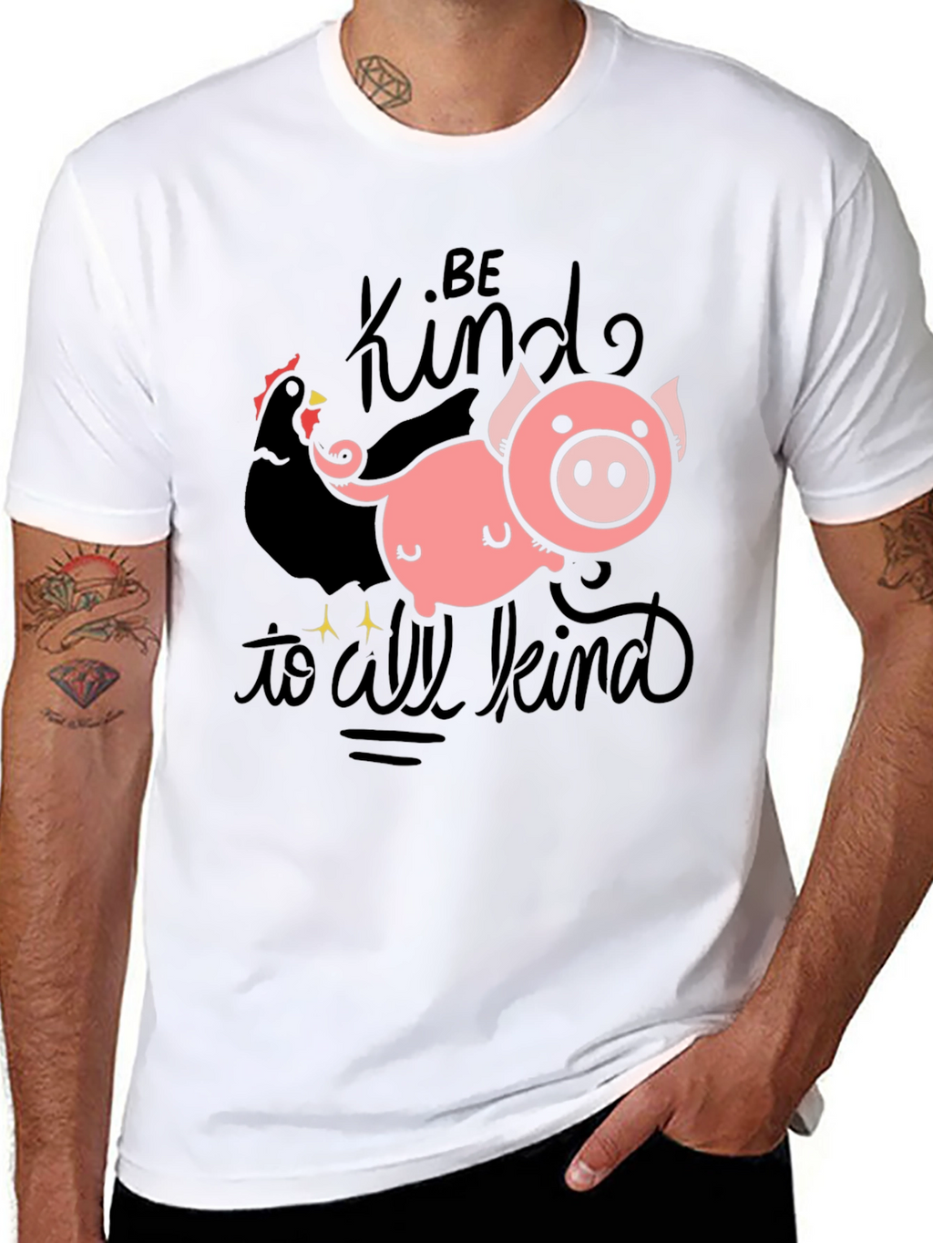 Be Kind to All Kind Black T-Shirt