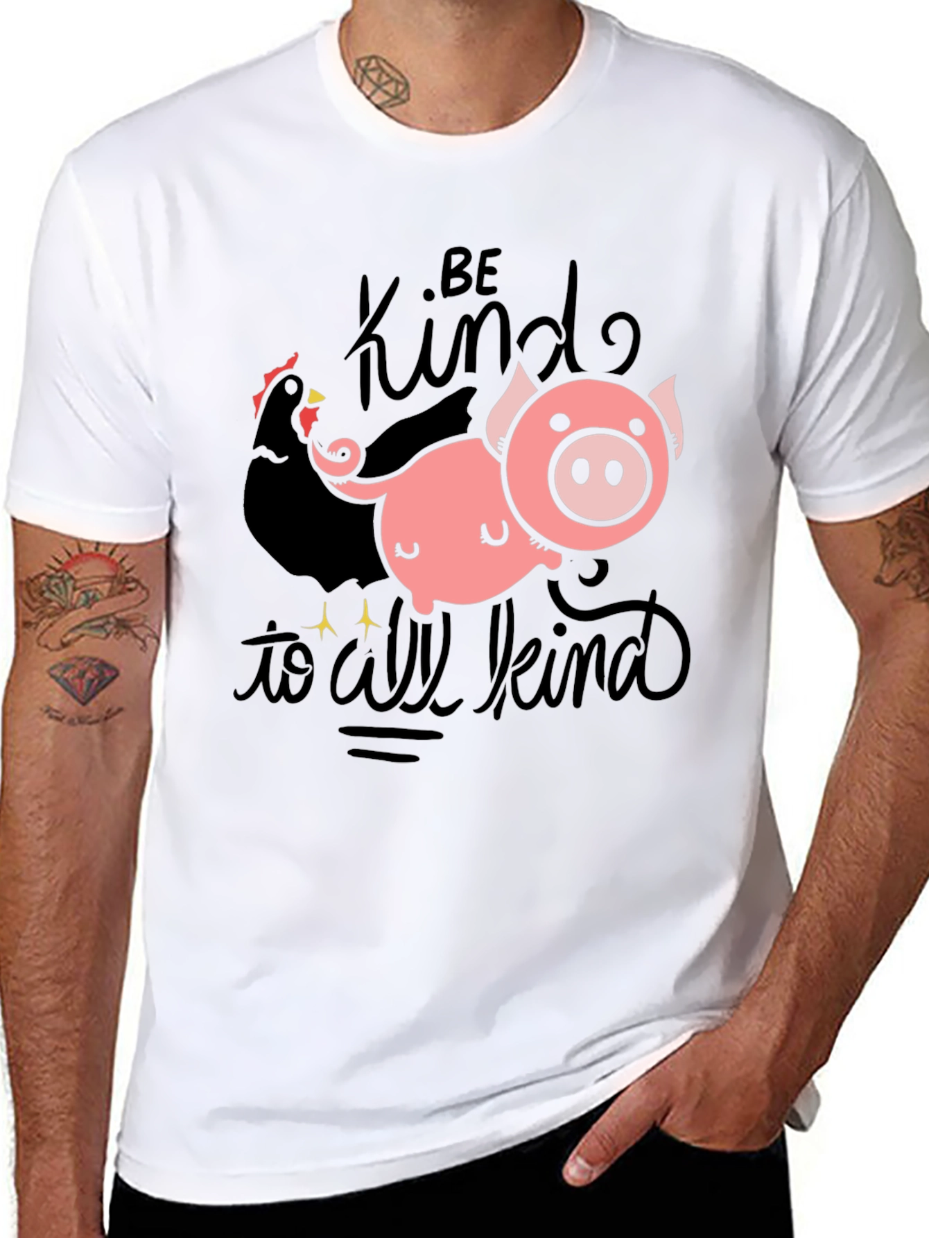 Be Kind to All Kind Black T-Shirt