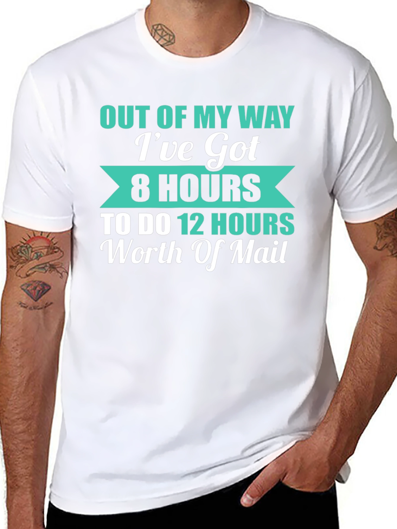 Out Of My Way Funny Mail Carrier T-Shirt