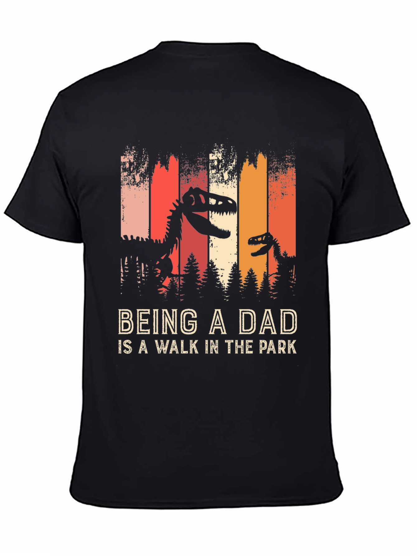 Dad Dinosaur T-Shirt: A Walk in the Park