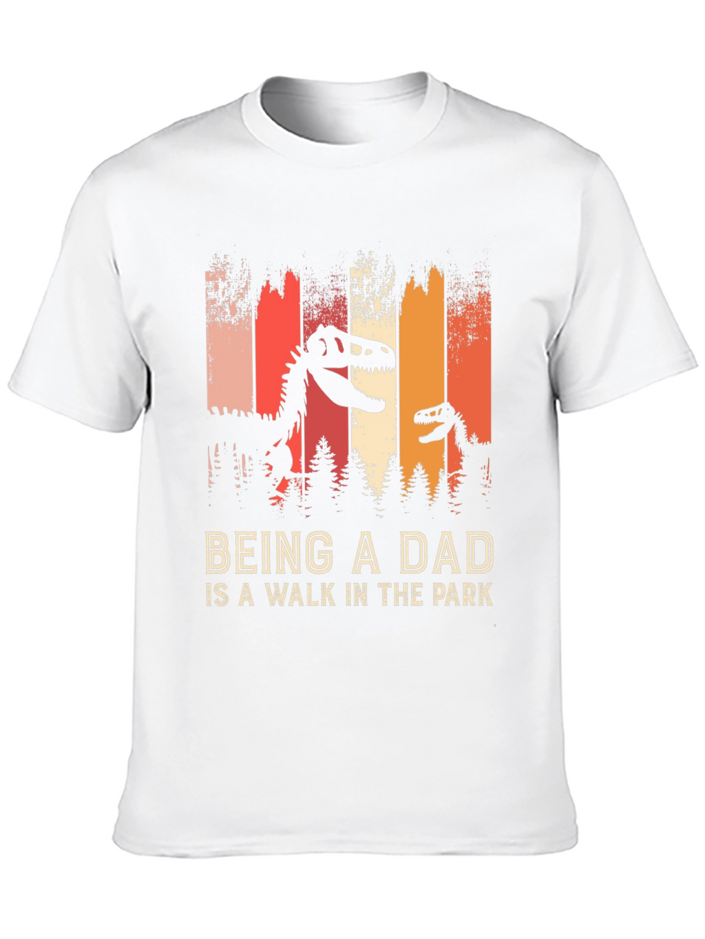 Dad Dinosaur T-Shirt: A Walk in the Park