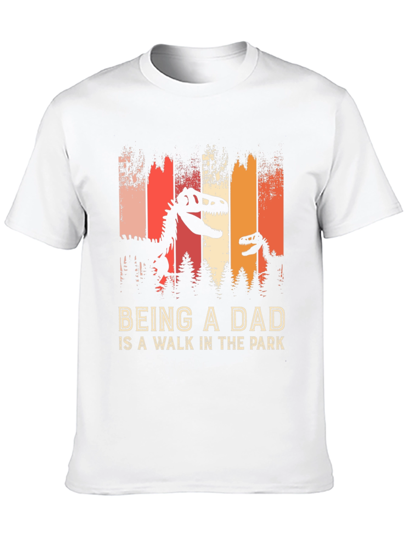 Dad Dinosaur T-Shirt: A Walk in the Park