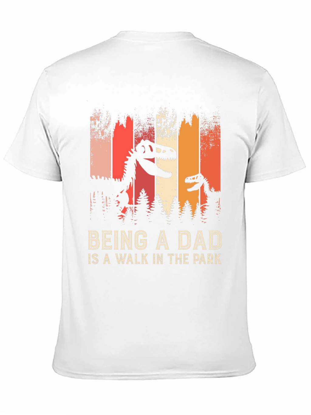 Dad Dinosaur T-Shirt: A Walk in the Park