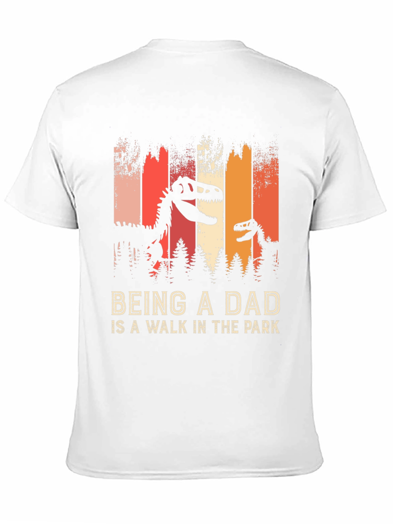 Dad Dinosaur T-Shirt: A Walk in the Park