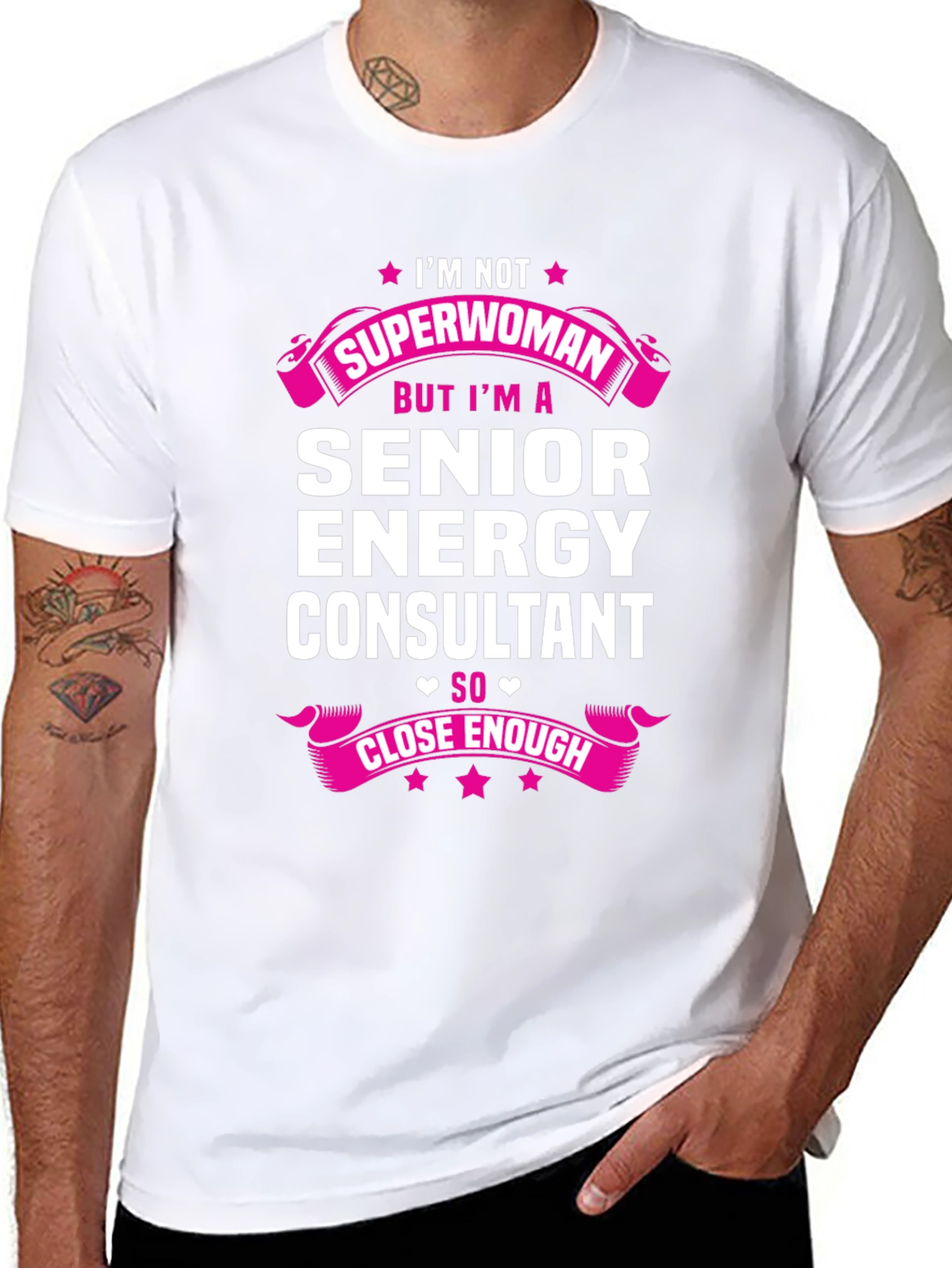 Senior Energy Consultant T-Shirt Funny Gift