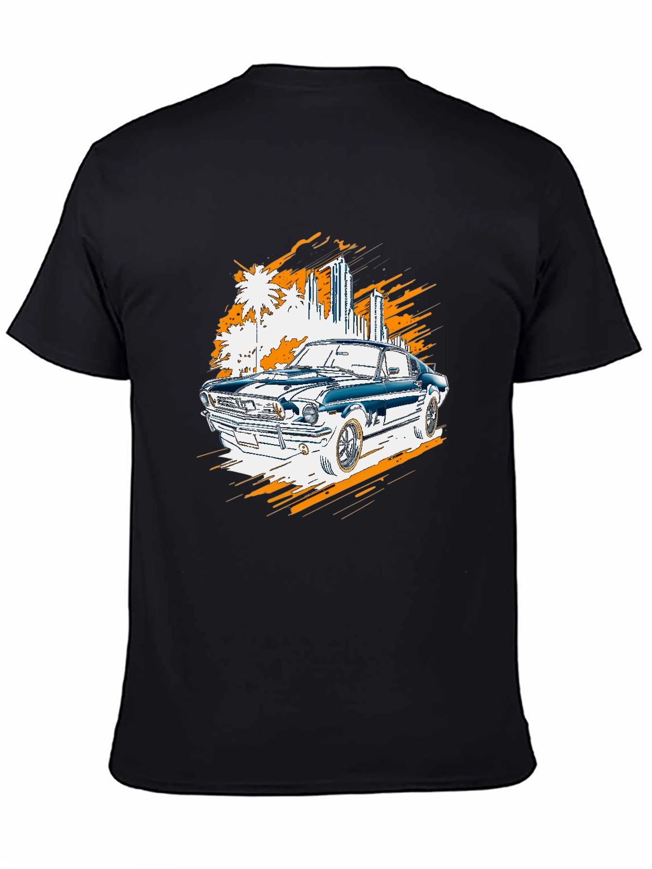 Classic Car Tee: Retro Automotive Graphic T-Shirt
