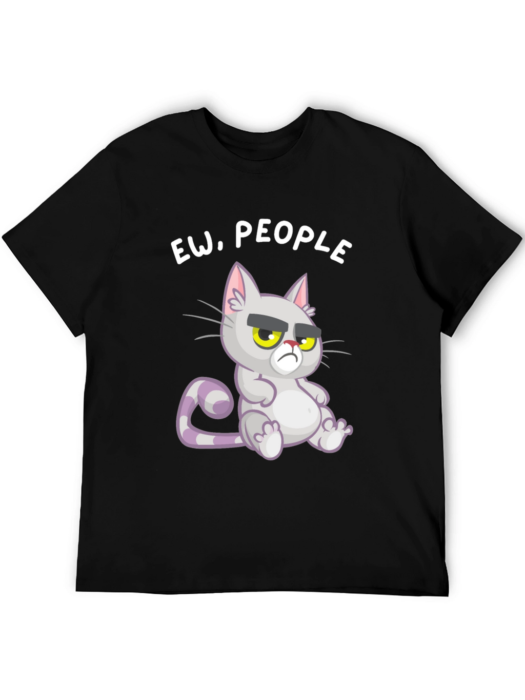 Ew People! Grumpy Cat Graphic Tee - Unisex