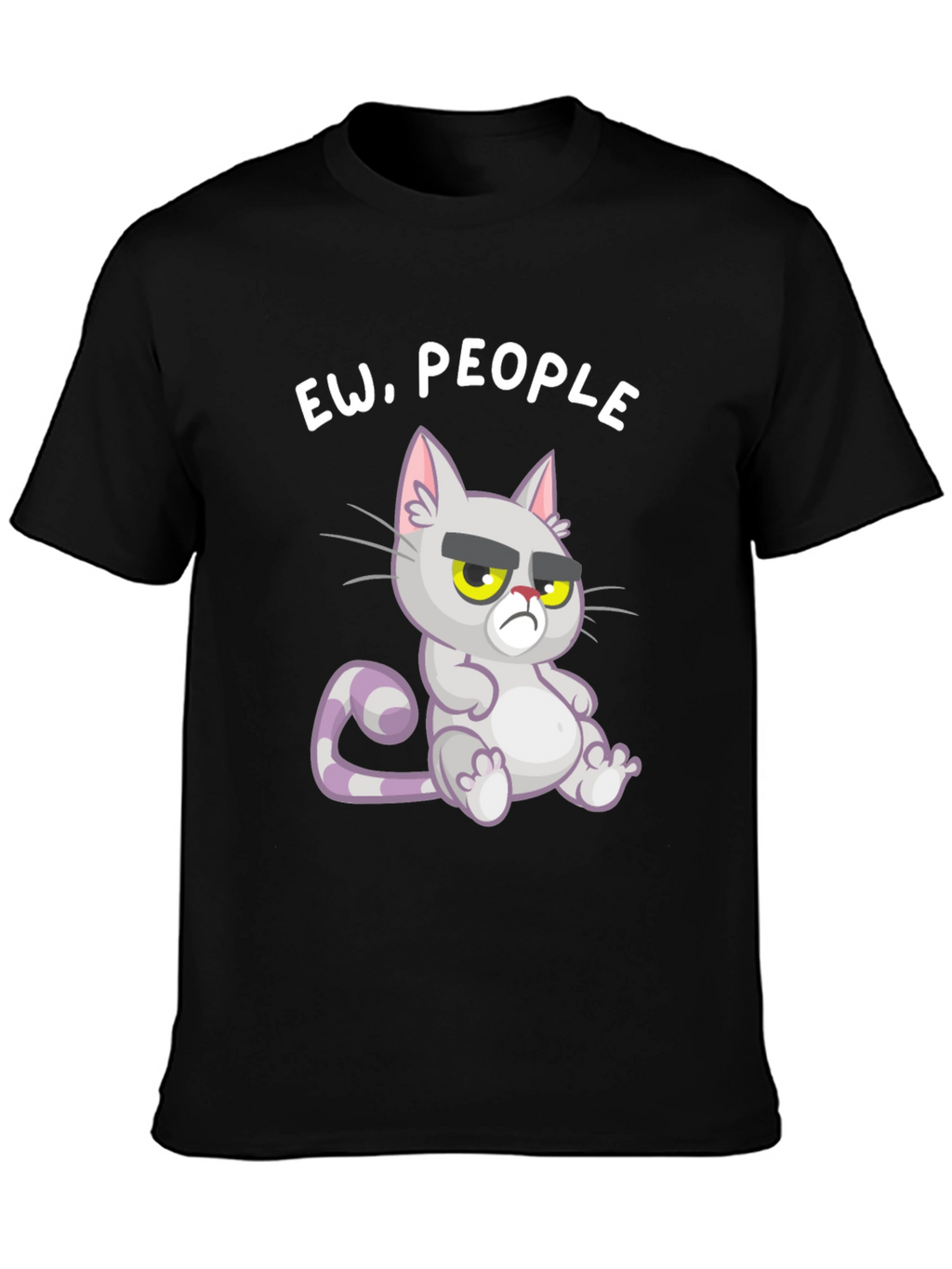 Ew People! Grumpy Cat Graphic Tee - Unisex