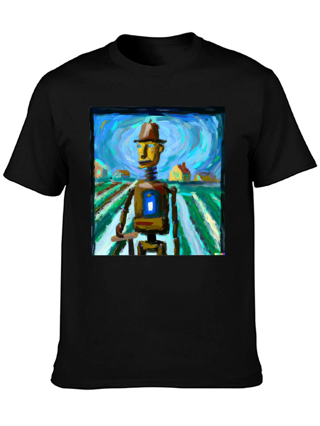 Art Robot T-Shirt: Whimsical & Unique Design