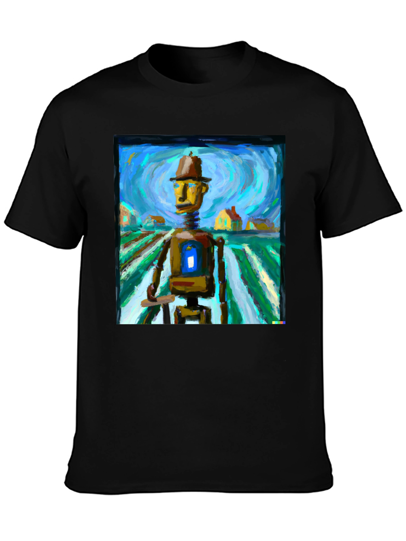 Art Robot T-Shirt: Whimsical & Unique Design