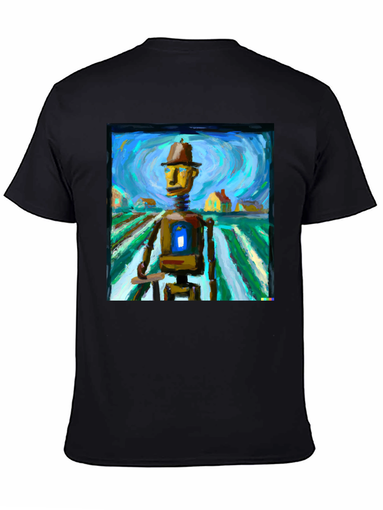 Art Robot T-Shirt: Whimsical & Unique Design
