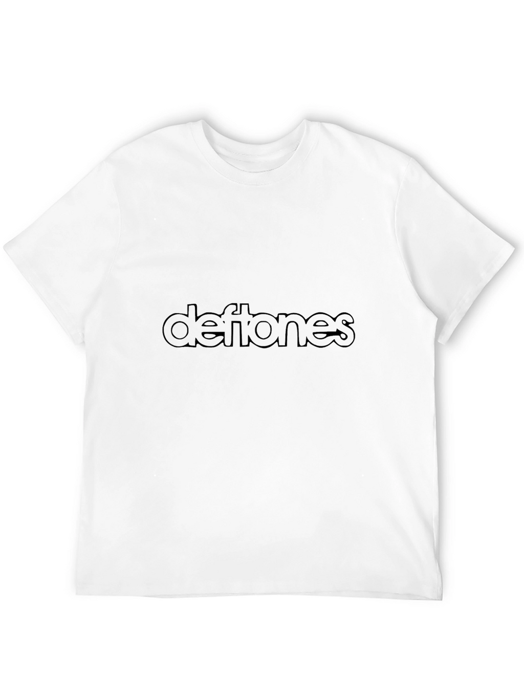Deftones Band Logo Black T-Shirt