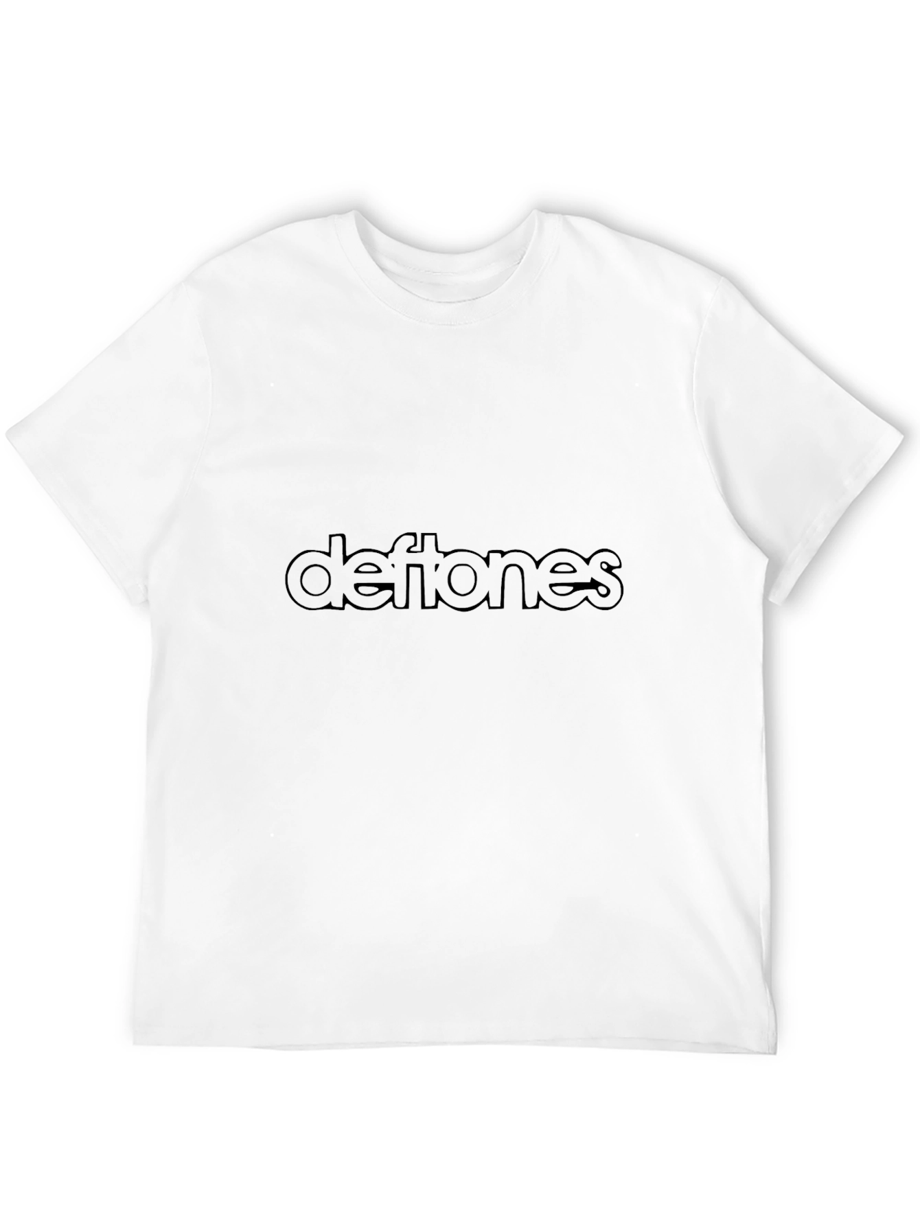 Deftones Band Logo Black T-Shirt