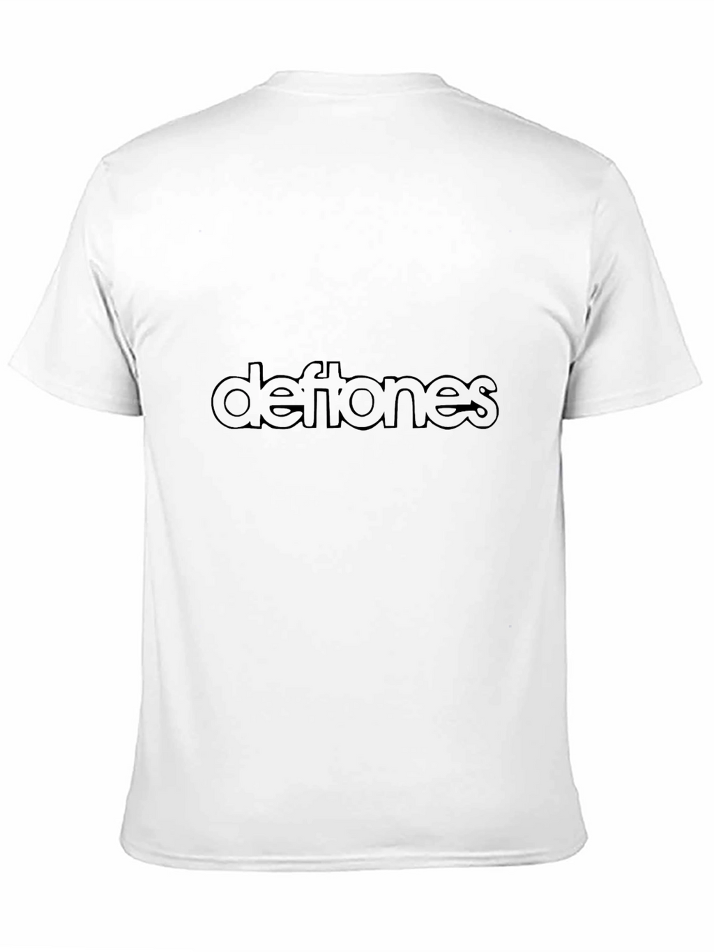 Deftones Band Logo Black T-Shirt